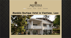 Desktop Screenshot of mandalahotel.asia